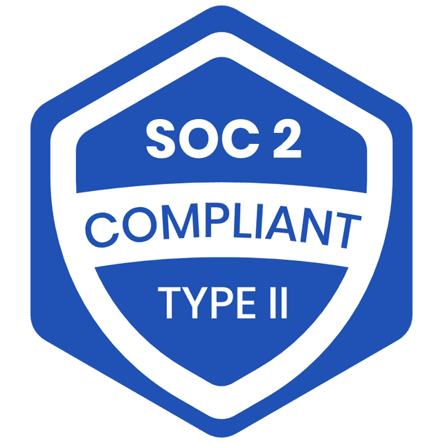 SOC 2 Compliant Type II badge